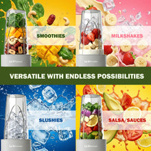 La Reveuse Smoothie Blender for Shakes,Smoothies,Frozen Blending,Salsa,Sauces,Dips,(1) 24oz Cup,(1) Spout Lid,(1) Handled Comfort Lip Ring,1000W Boostblend,Cool Gray