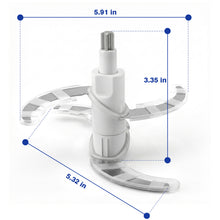 La Reveuse Bi-Level Chop Blade Replacement Part Compatible with La Reveuse 7-Cup Food Chopper LARB4016 Only
