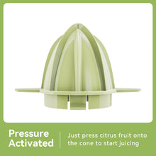 La Reveuse Electric Citrus Juicer 34 oz for Grapefruit Orange Lemon Lime Juice, 40W, Grayish Yellow