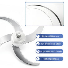 La Reveuse Bi-Level Chop Blade Replacement Part Compatible with La Reveuse 7-Cup Food Chopper LARB4016 Only