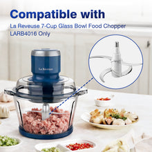 La Reveuse Bi-Level Chop Blade Replacement Part Compatible with La Reveuse 7-Cup Food Chopper LARB4016 Only