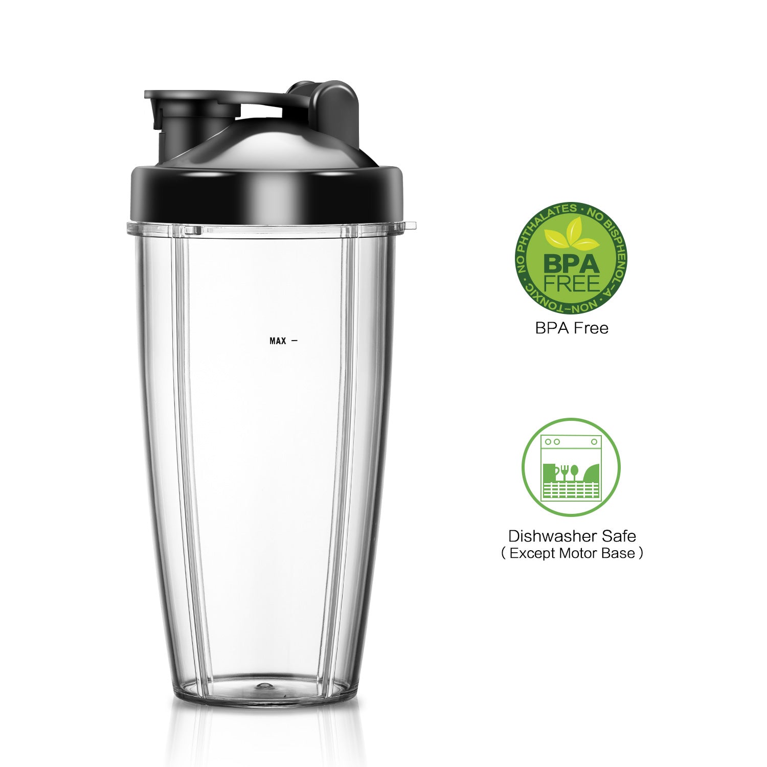 24 oz BPA Free Portable Sports Bottle Cup with Travel Lid Fits for La – La  Reveuse Home Appliances