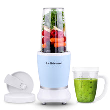 La Reveuse Personal Size Blender 250 Watts Power for Shakes Smoothies Seasonings Sauces with 1 Piece 15 oz Cup,1 Piece 10 oz Mug,BPA Free