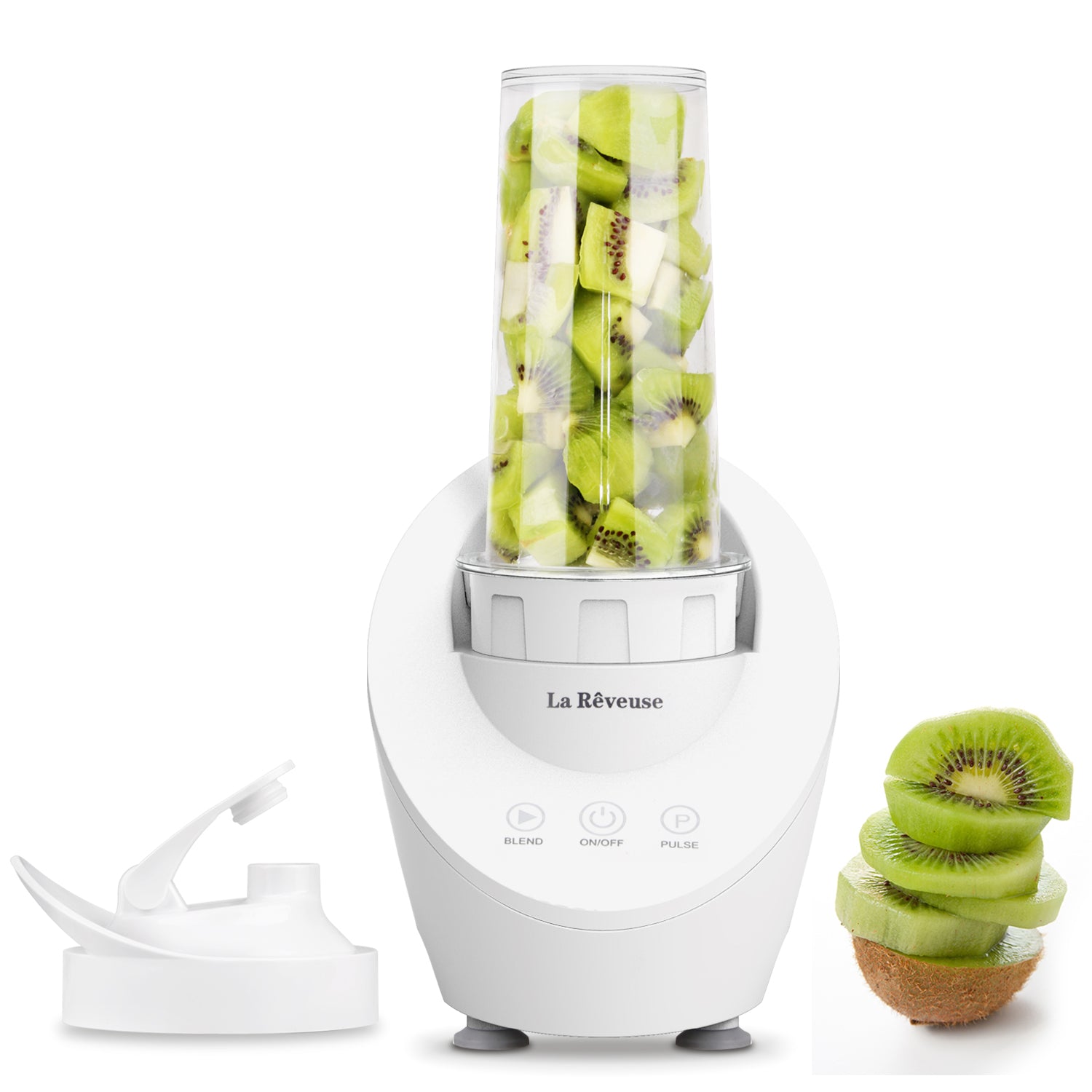 La Reveuse Personal Size Blender 300 Watts for Shakes Smoothies