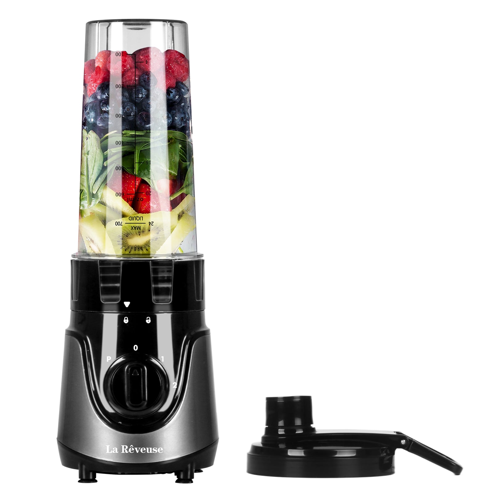 600 W 24 Oz Cup Personal Blender Fruits Vegetables Smoothies